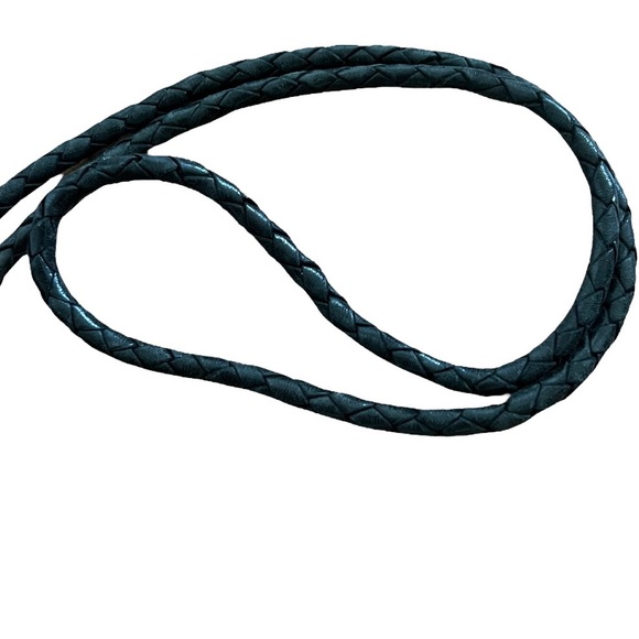 Vintage Handmade Paisley Leather Fringe Crossbody Convertible Shoulder Bag XL - Picture 4 of 11